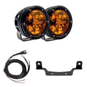 Polaris Razor 360-Series Amber PRO Grille Light Kit Rigid Industries